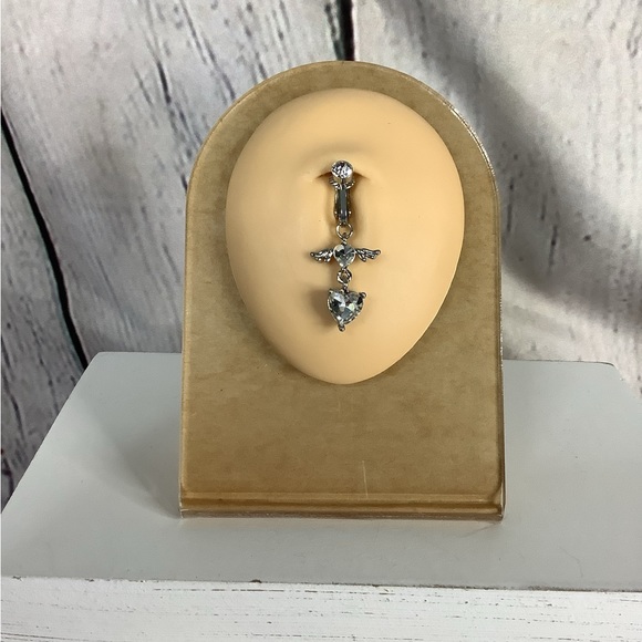 Clip-On Belly Button Ring - Picture 4 of 5
